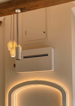 no outside ac condenser box innovative air london