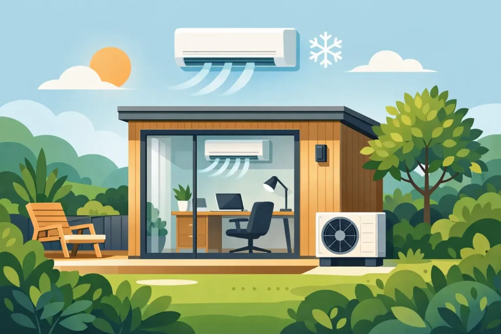 Air Conditioning for Garden Office Spaces