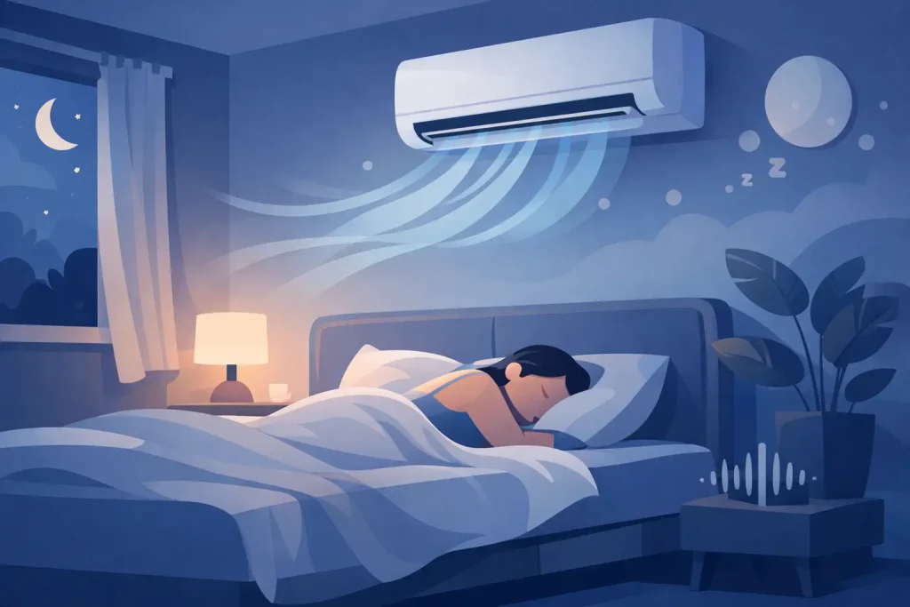 Quiet Bedroom Air Conditioning for Better Sleep
