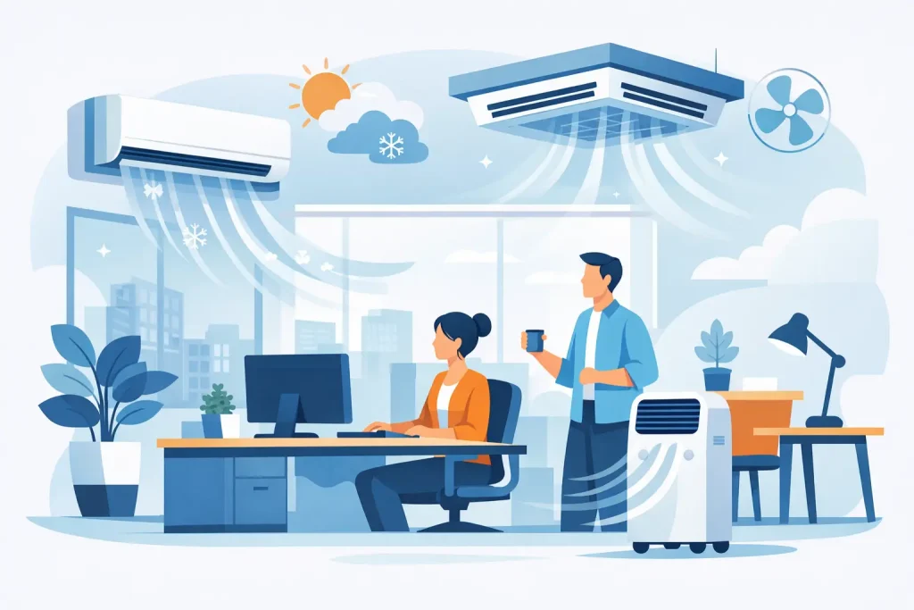 Best Office Air Conditioning Options for UK Offices